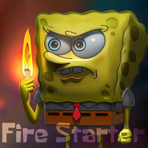 spongebob wearing gucci|fire starter yourboysponge.